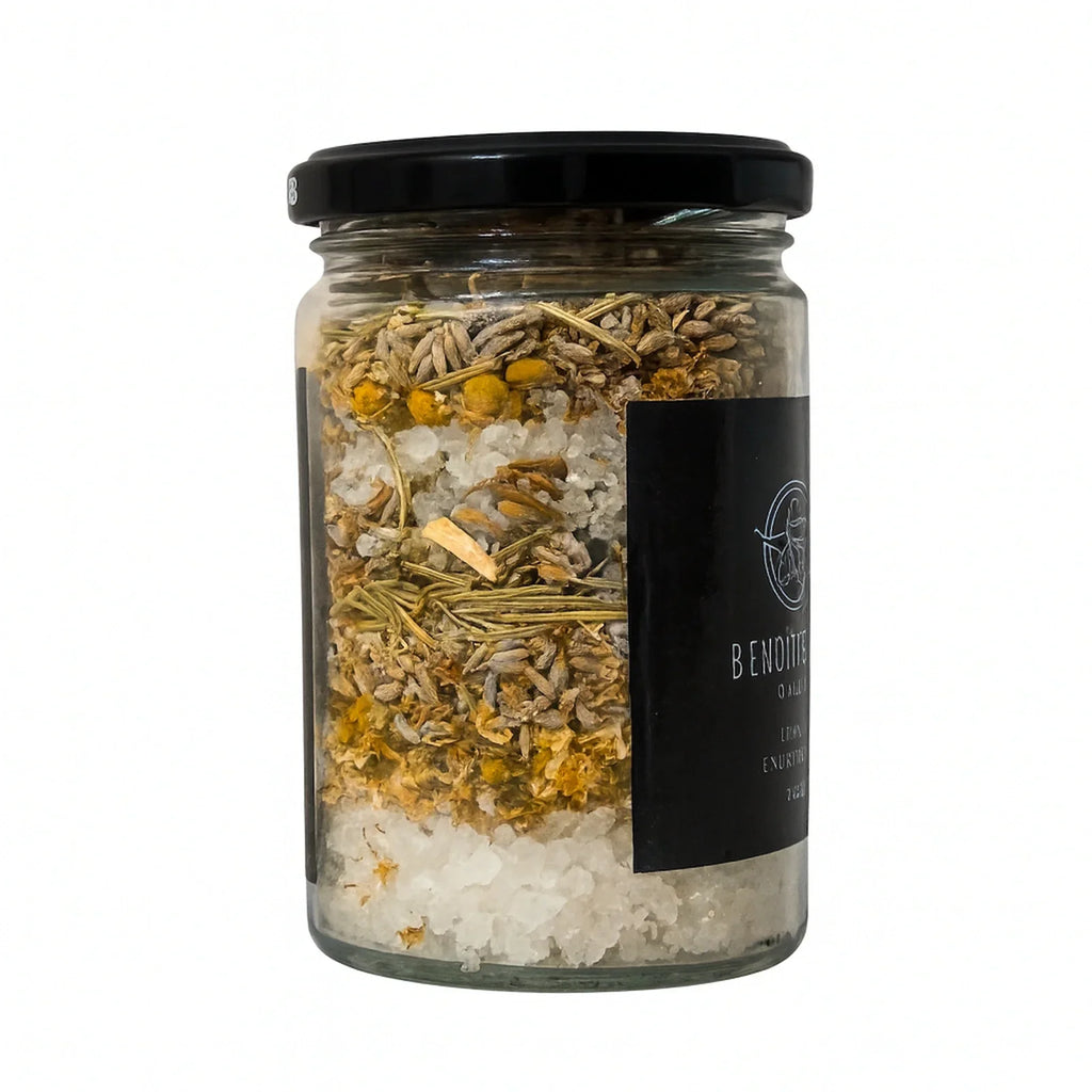 Banho de Ervas Especiais e Sal Grosso - Tranquilizante | Bendito Seja